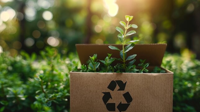 Biodegradable packaging materials for reducing environmental impact