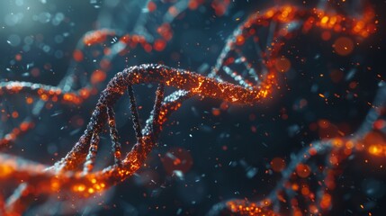 Gene editing in biotechnology - obrazy, fototapety, plakaty