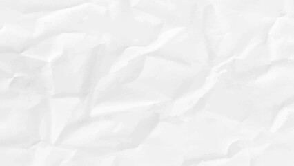 Paper texture Crumpled White.Top view.