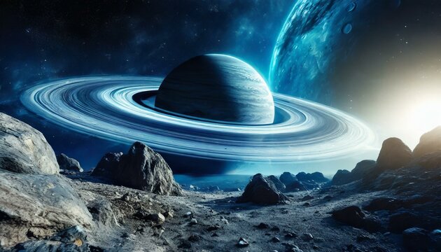 Um planeta desconhecido com an&eacute;is semelhante ao de saturno