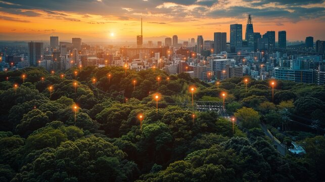 IoT sensors for environmental monitoring