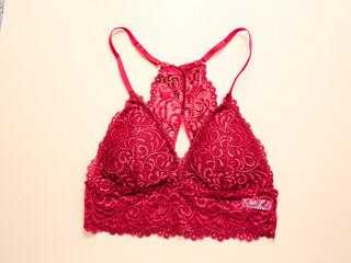 red bra