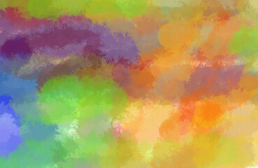 abstract background full of colorful explosions and watercolor textures