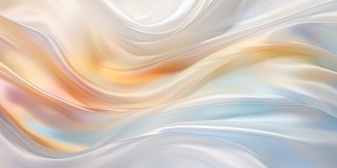 Obraz premium Wave Light Pearlescent Silk