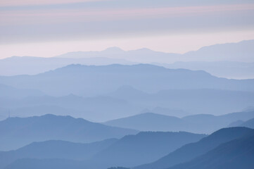 Obraz premium Sea of fog