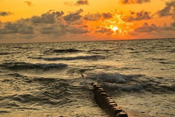 Sylt, Westerland, Sonnenuntergang
