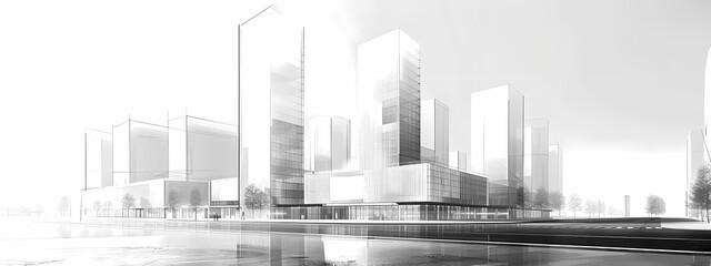 The Gray Scale Metropolis: Urban Design Unveiled