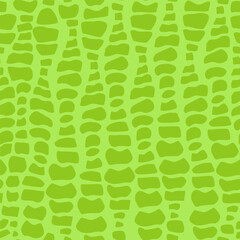 Green dinosaur skin seamless pattern