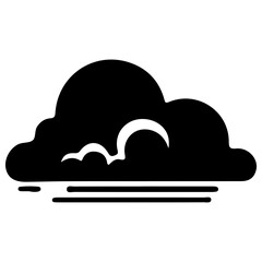 Cloud vector graphic design