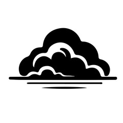 Cloud vector graphic design