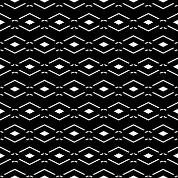 Seamless pattern. Rhombuses, chevrons, figures ornament. Ethnic wallpaper. Shapes backdrop.Folk motif. Geometric background. Digital paper, textile print, web design, abstract illustration. Vector