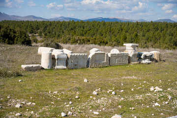Blaundos Antique City is 40 km from Sulumenli, Usak. The city, which is close to the Phrygian...