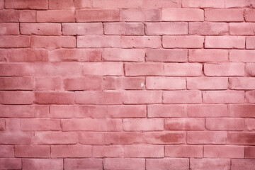 Fototapeta premium pink brick wall texture background. High quality photo