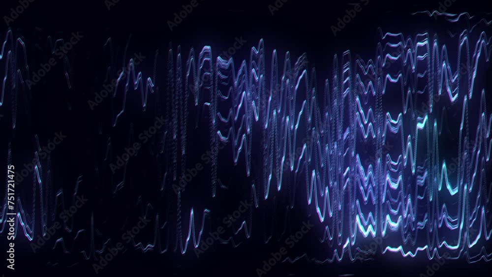 Fototapete Abstract glitch background. Digital damage backdrop with noise effect. Error texture. Computer virus. Corrupted code. 3d rendering.