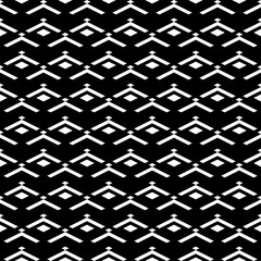 Seamless pattern. Geometric wallpaper. Rhombuses, chevrons ornament. Digital paper, textile print, web design. Geometrical figures backdrop. Diamonds, angle brackets background. Shapes motif. Vector
