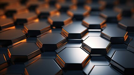 Fototapeta premium design hexagon medical background