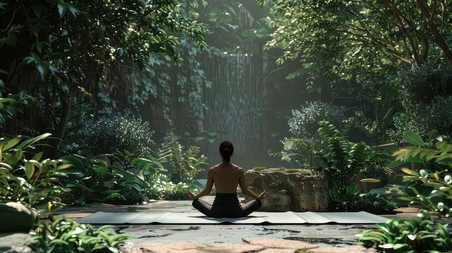 serenity mediation yoga