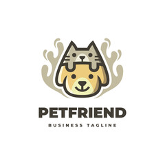 pet friend logo design