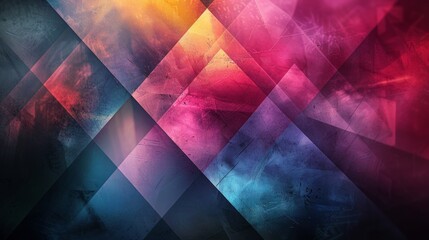 Vibrant Abstract Background With Various Colors