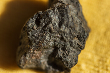 geology close up dark rock