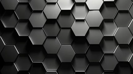 Tapeten design backdrop hexagon background © vectorwin