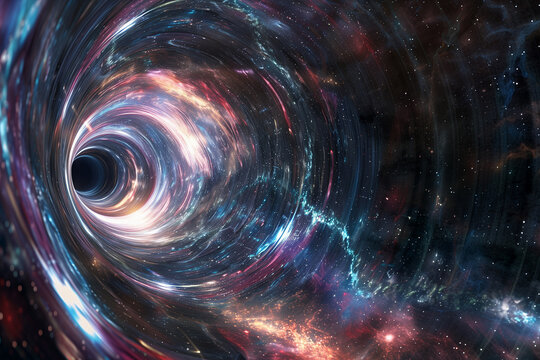 L'int&eacute;rieur d'un trou de ver macroscopique et stable dans l'espace-temps