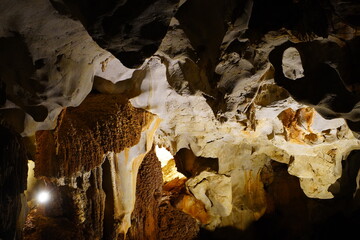 Grotto, cave in Ubajara National Park. It is the smallest of the 35 national parks of Brazil and is...