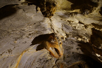 Grotto, cave in Ubajara National Park. It is the smallest of the 35 national parks of Brazil and is...