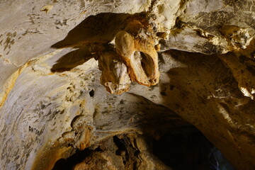Grotto, cave in Ubajara National Park. It is the smallest of the 35 national parks of Brazil and is...