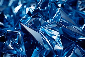 abstract background with texture of dark blue crystals,shimmering and sparkling,close-up,copy space,concept of creative and trending graphic and web design,wallpaper,