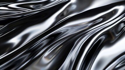 Liquid metal texture, metallic background.
