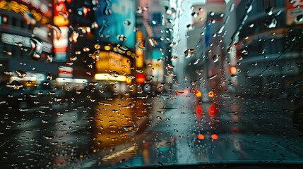 weather windshield rain