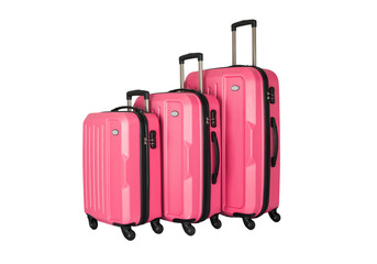 3 sizes, cabin size, medium and large size, luggage set. colorful, wheeled, two-stage handle