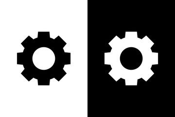 Gear icon. Vector symbol gear