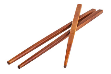 Wooden drumsticks, cut out - stock png.