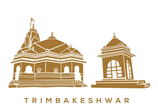 Trimbakeshwar temple icon