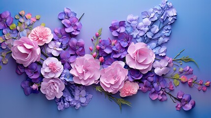 gradient blue violet background