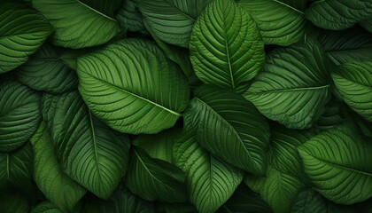 green leaf background