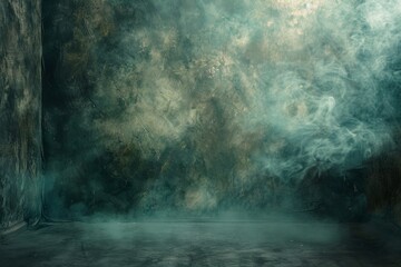 Abstract background with black green 