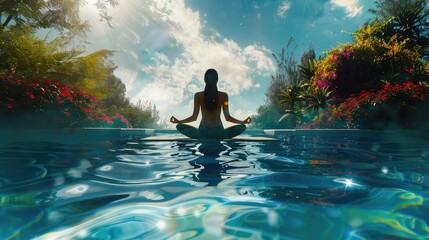 serenity water yoga