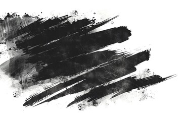 Dramatic Contrast: Two-Tone Black & White with Burnt Edge Grunge Vignette - obrazy, fototapety, plakaty