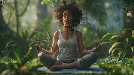 ujjayi yoga breathing - obrazy, fototapety, plakaty