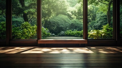 decor wooden blurred room