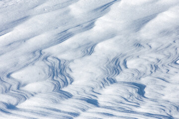 snow covered background