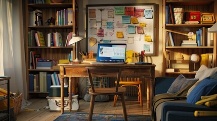 study back to school at home