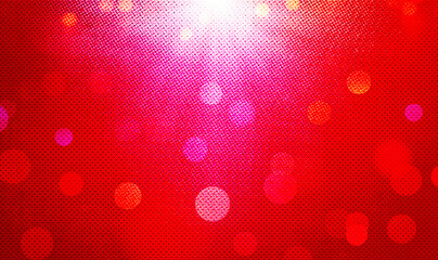 Red bokeh effect background for banner, poster, celebrations and various design works