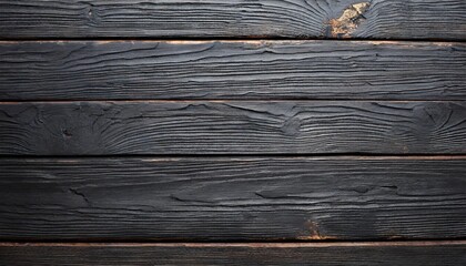 black wooden plank background