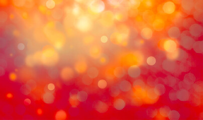 Red bokeh effect background for banner, poster, celebrations and various design works
