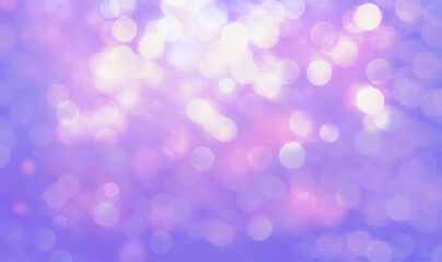 Purple bokeh effect background for banner, poster, celebrations and various design works