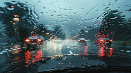 wet rain driving